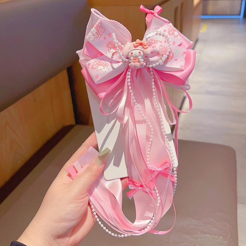 Children's Cartoon Hair Clip with Headband Princess Crown Hair Accessory Set Sanrio Girls' Baby Headpiece