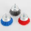 75mm Abrasive Filament Brush Electric Drill Brush 1/4Inch Handle for Efficient Sanding and Polishing Tasks
