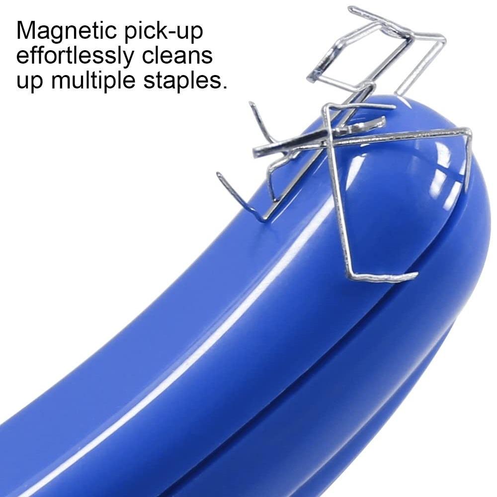 Outil Magnétique Pour Retirer Les Agrafes PHILSP - Design Ergonomique, Portable, Bureau Rose/Rouge