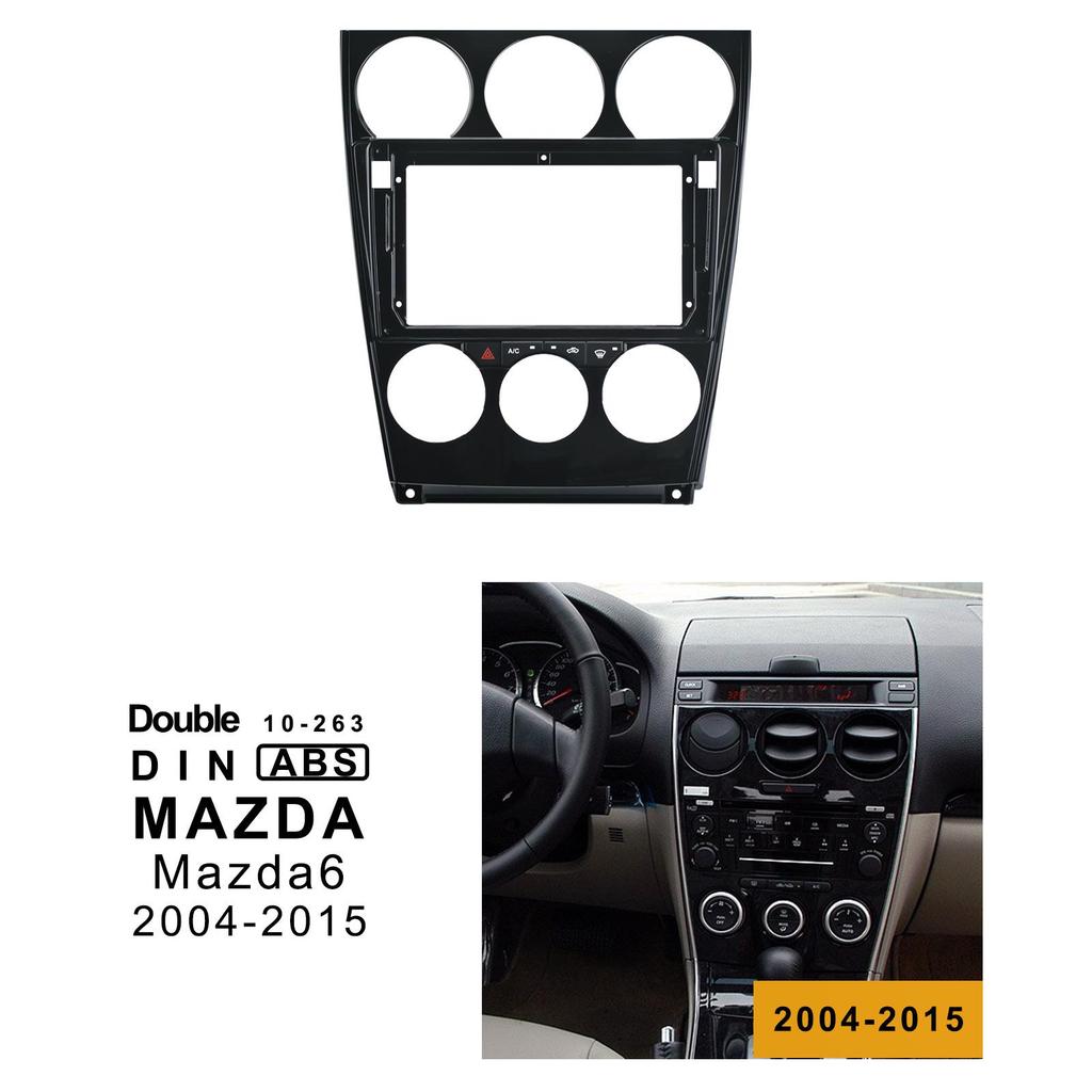 Mazda 6 (2004-2015) 9" Navigation Kit with Wiring and Panel Faceplate