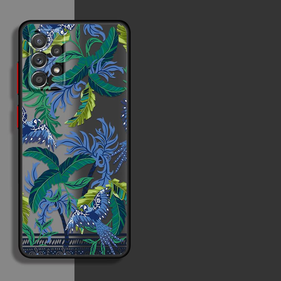 Creative Branch Art Phone Cover Case for Samsung Galaxy A54 A52S A72 A73 A33 A34 A36 A56 A55 A35 A53 A16 A15 A17 A52 A14 A23