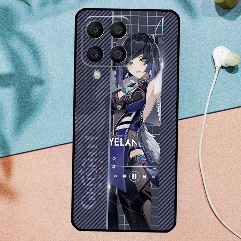 Yelan Genshin Impact For Samsung Galaxy M21 M31 M11 M13 M33 M53 M16 M06 M12 M14 M15 M35 M55 M34 M54 M32 M52 Case