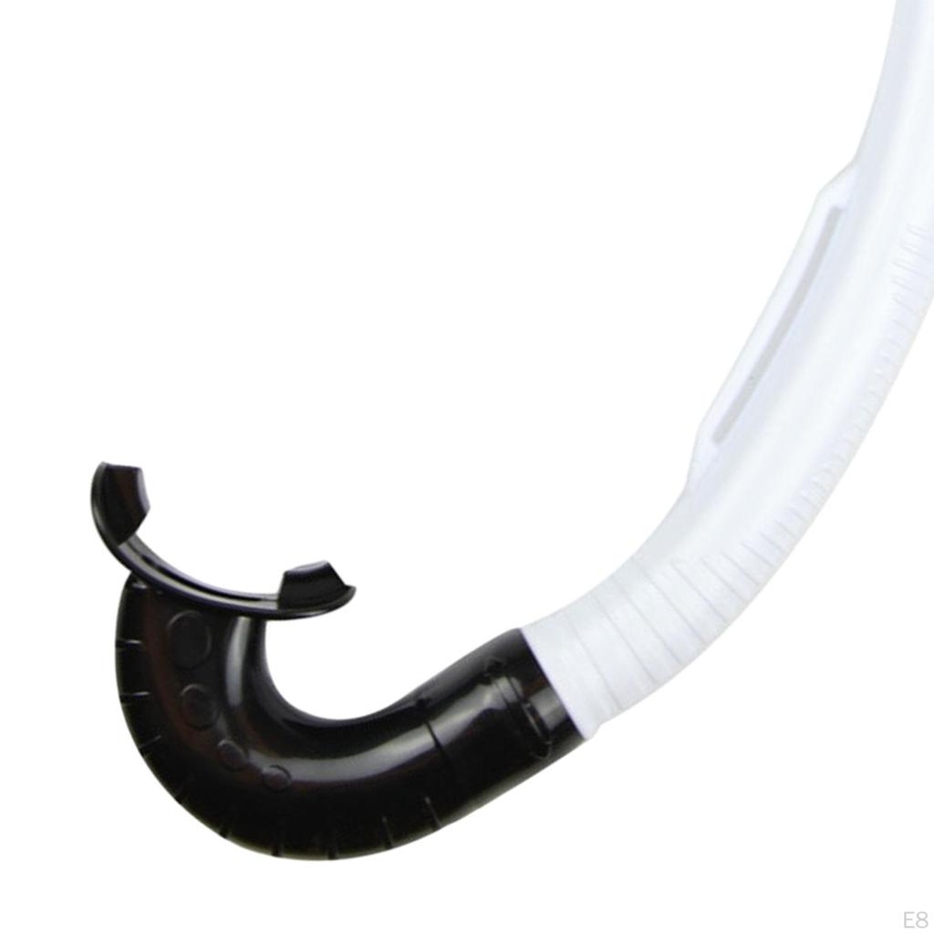 Dry Snorkel Full Wet Breathing Tube Durable for Adults Freediving Swimming