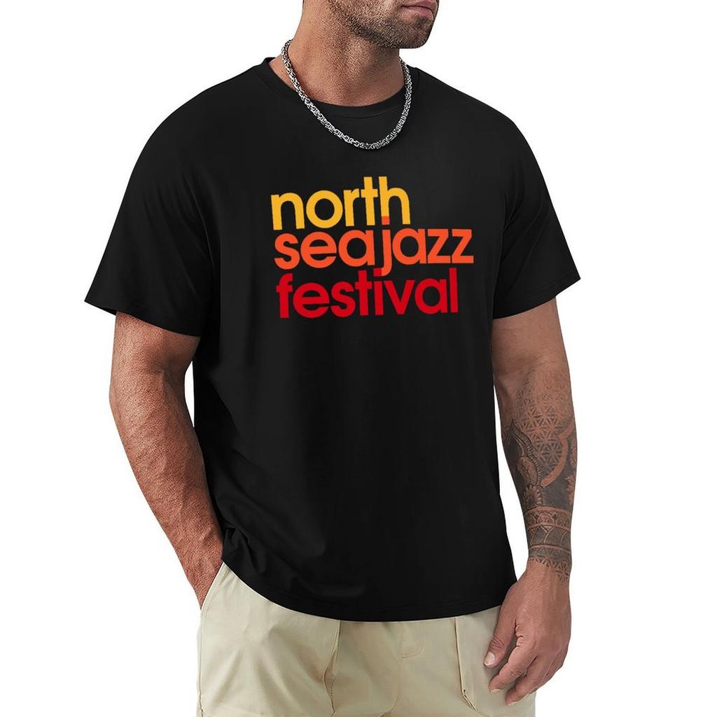 North Sea Jazz Festival T-Shirt Blouse Anime Tshirt Anime Shirt Luxury Man Men Clothing