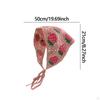 Women Bandana Crochet Elegant Decoration Vintage Hairstyle Scarf