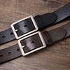 Minimalist Casual Style Business Belt Men'S Leather Pin Buckle First Layer Cowhide Fashion Versatile Youth Formal Pants Belt