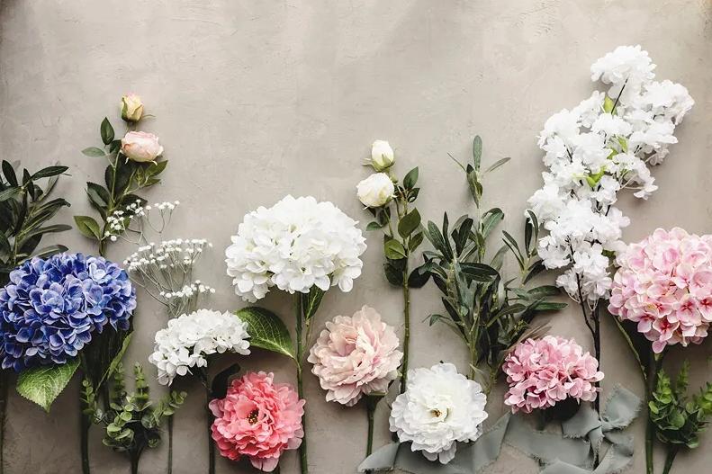 Sztuczna Dekoracyjna Gałązka Oliwna Stroik Boho Komunia Wesele 91Cm