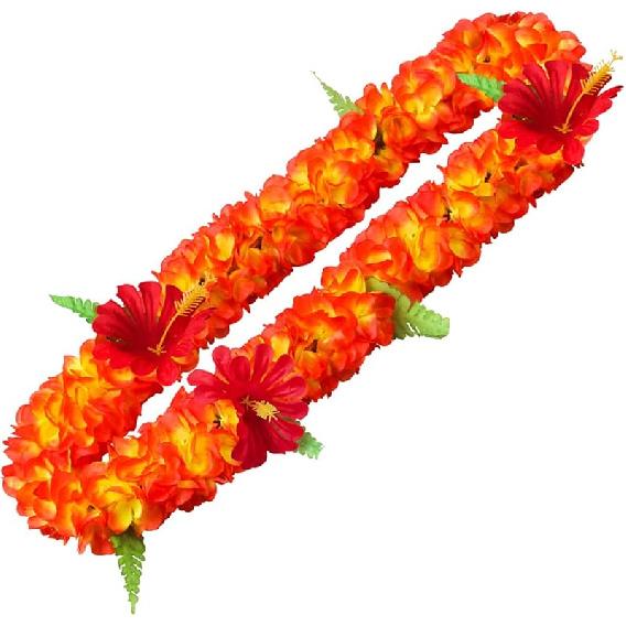 1PCS Hawaiian Luau Party Supplies Tropical Flower Leis Necklaces for Kids Adults Hawaiian Beach Luau Wedding Birthday Graduation Party Favors 11,Hawaiian Leis
