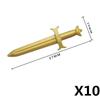 MOC Mattoncini Militari Figura Medievale Soldato Accessori Arma Spada Ascia Coltello Pugnale Martello Giocattolo Mini Mattoncino Regalo R027