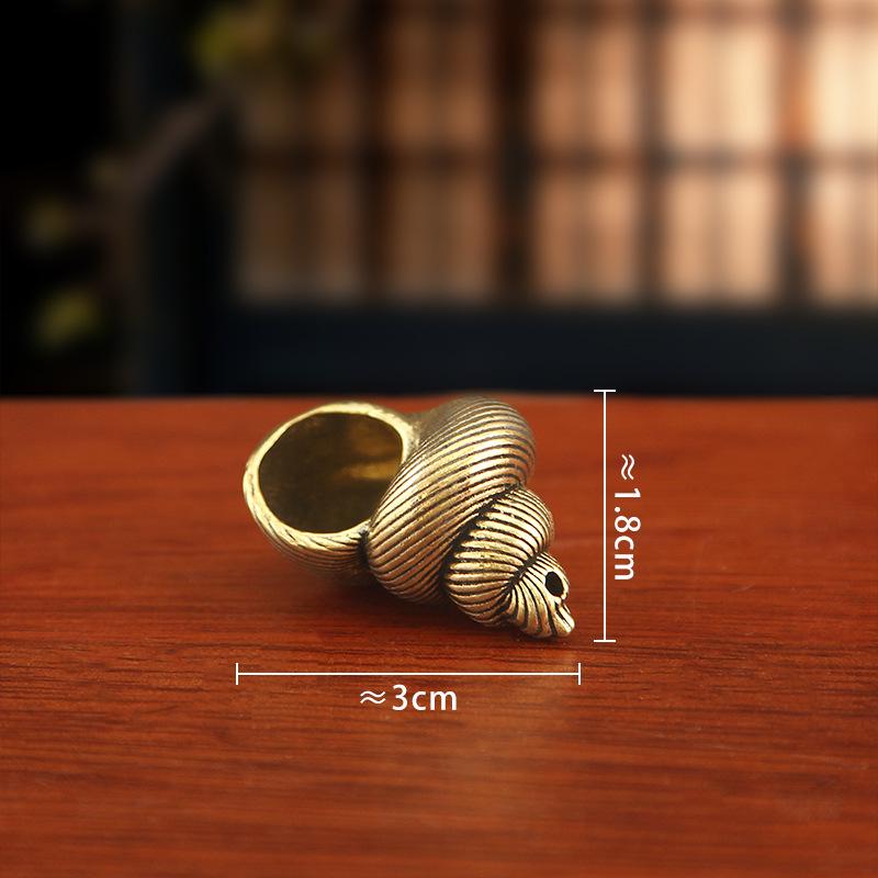 

Креативный латунный брелок в виде раковины: Антикварный кулон-подвеска «Морская жизнь»