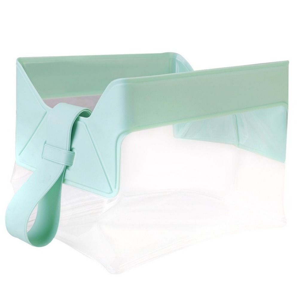 Leak-Proof Clear Toiletry Bags Magnetic Closure Cosmetic Pouch Fashion PVC Makeup Bag  Women