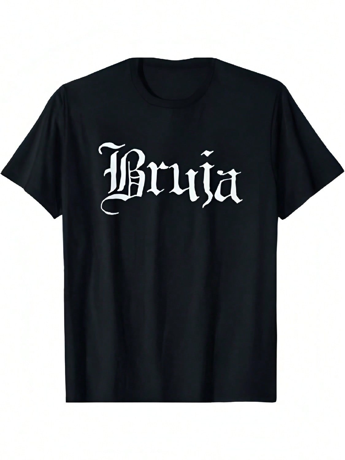 

Bruja Spanish Witch Gothic Latina Witchy Goth T-Shirt Selected Pure Cotton Fun Design, Soft And Breathable_1c XXXXXL чёрный