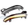 DYNAMIC YELLOW/SMOKED Turn Signal LED Side Mirror Lights For BMW 1-4 Series F20