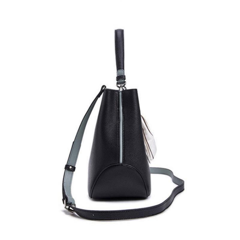 Sonovi Esquire Sonoby Designer Edition One Handle Bucket Bag Black