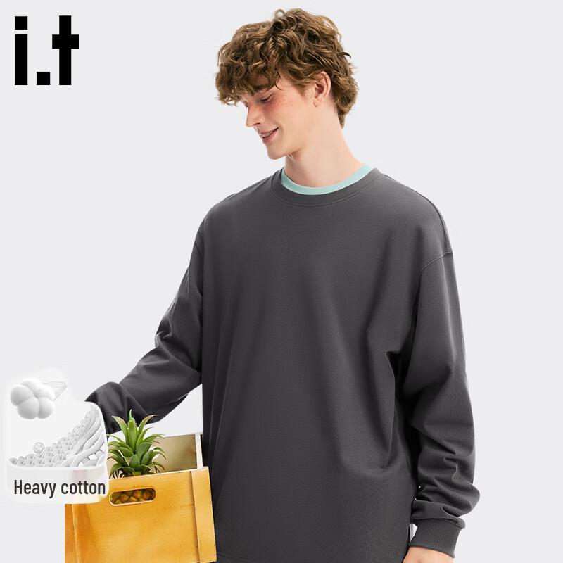 Fingercroxxit Men's Heavyweight Cotton Long-Sleeve T-Shirt