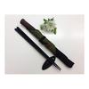 Handmade FUJITA Chopstick Pouch, Plain (Brown X Green X Black), Fabric, For My Chopsticks, Handmade In Japan, Japanese雑貨, One Size, Cotton Material
