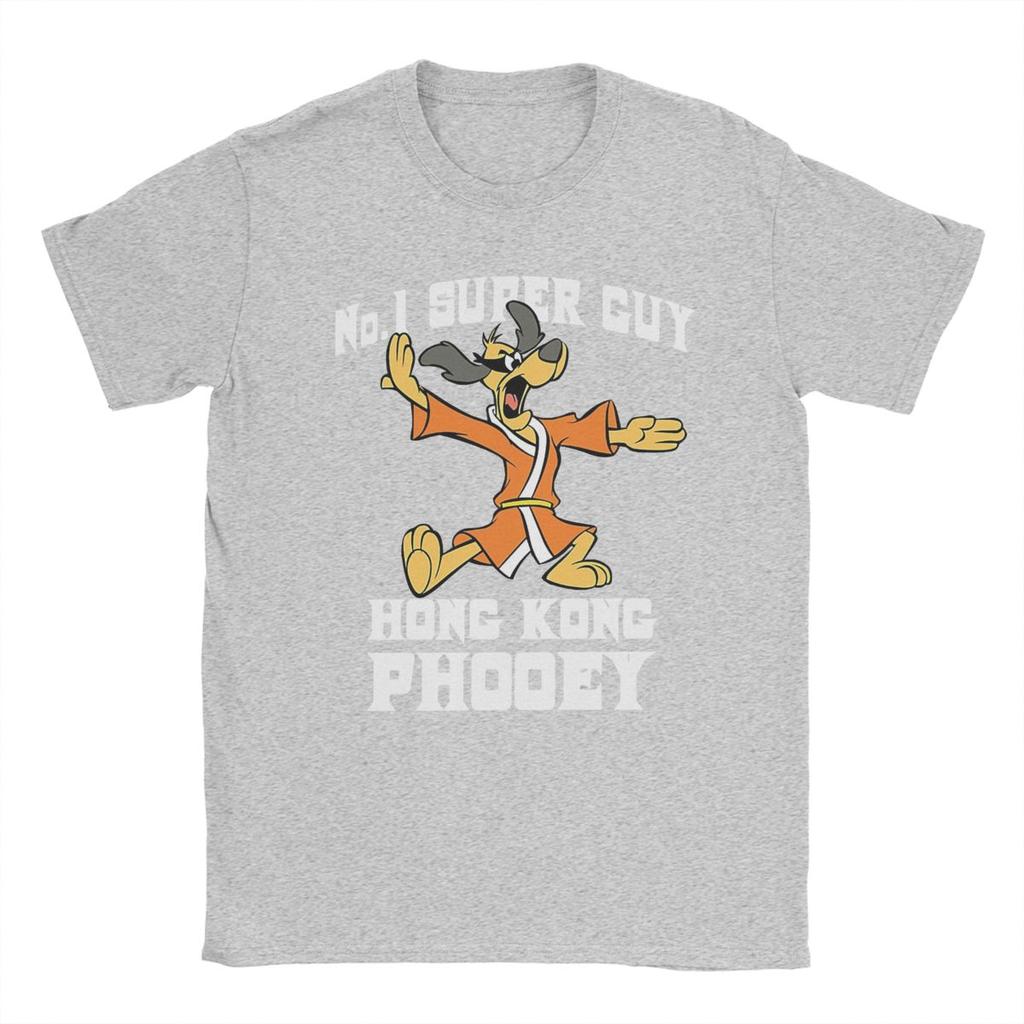 Men T-Shirt Hongs Kongs Phooey Fashion Cotton Tee Shirt Short Sleeve T Shirts Round Neck Clothing Unique