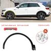 Compatible with Volkswagen T-Roc Tayron (2017-2024), Front/rear Wheel Arch Trim, Fender Anti-scratch Strip.