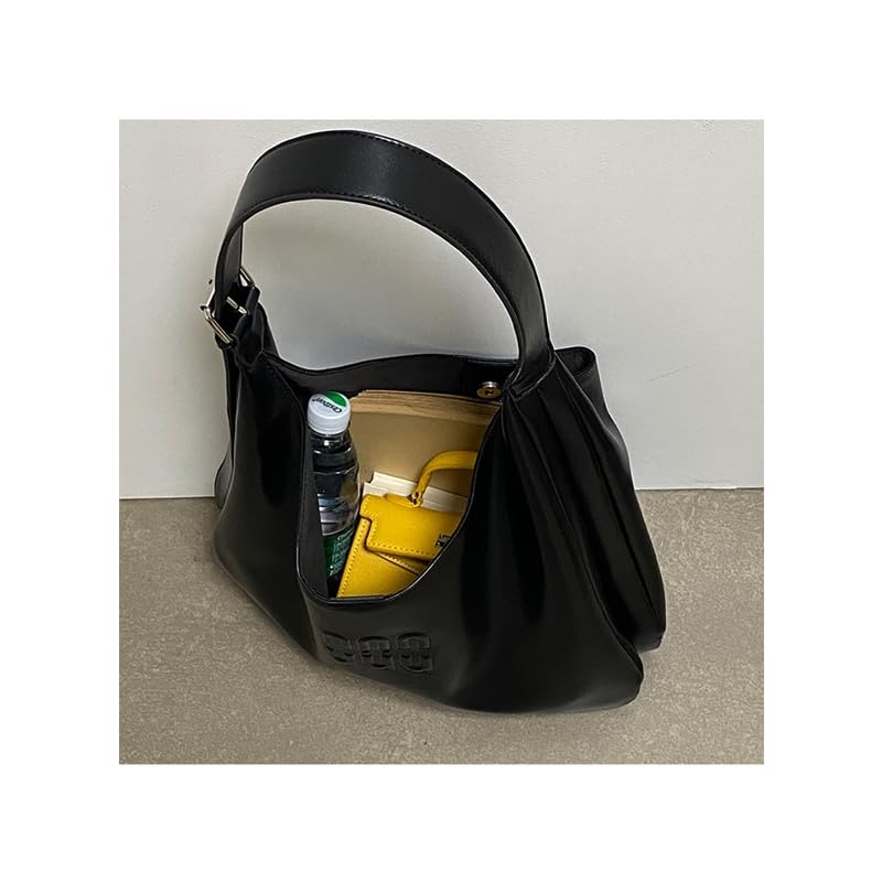 [88flix] Women's Hobo Bag, Large Capacity A4 Shoulder Bag, Lightweight Tote Bag, Perfect for Commuting, School, and Travel