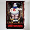 Ghostbusters Stay Puft Marshmallow Man Vintage Metal Tin Sign - Classic Movie Poster Art for Home Bar Club Man Cave Decor with C