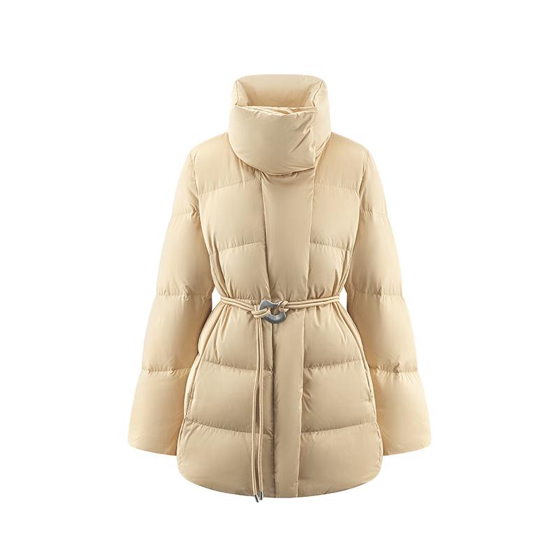 

Ailayiyi Women s Mid-Length 90% Duck Down Winter Puffer Jacket M (160/84A)