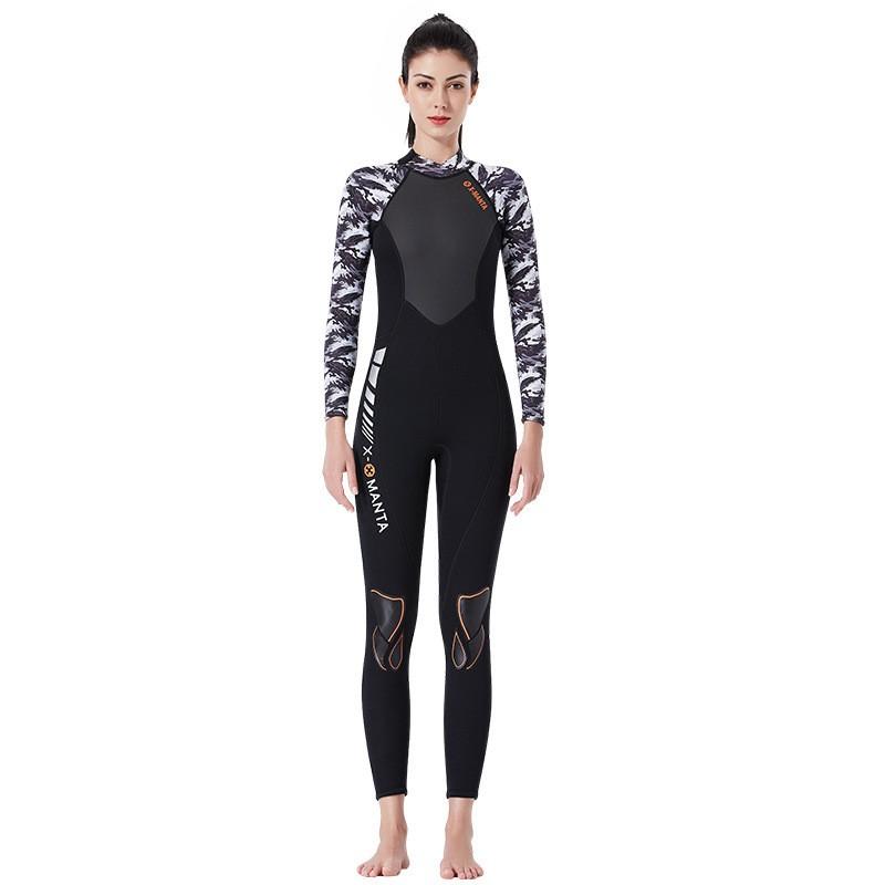 Mens Womens 1.5mm Full-Body Wetsuit Diving Snorkeling Surfing Swimming Warmth Protection Spring Fall Winter Use