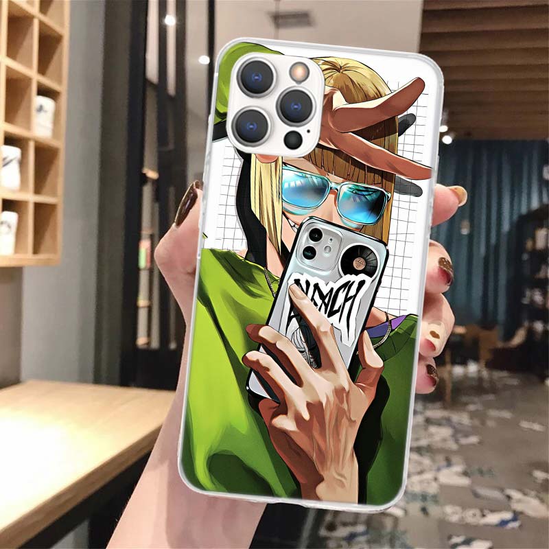 Bleach Shinji Hirako Soft Phone Case For iPhone 16 15 14 13 12 11 Pro Max X XR XS 7 Plus 8 + SE 16Max Pattern Customized Cover