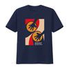 Bongo Conga Trommeln T-Shirt Latin Jazz Musiker Hipster Stylischer Print für Musikliebhaber vintage Gewaschene Mode Vielseitige Grafik