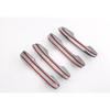 4PCS Cover Trim Side Door Handle For Honda Civic 11th - Bright Black