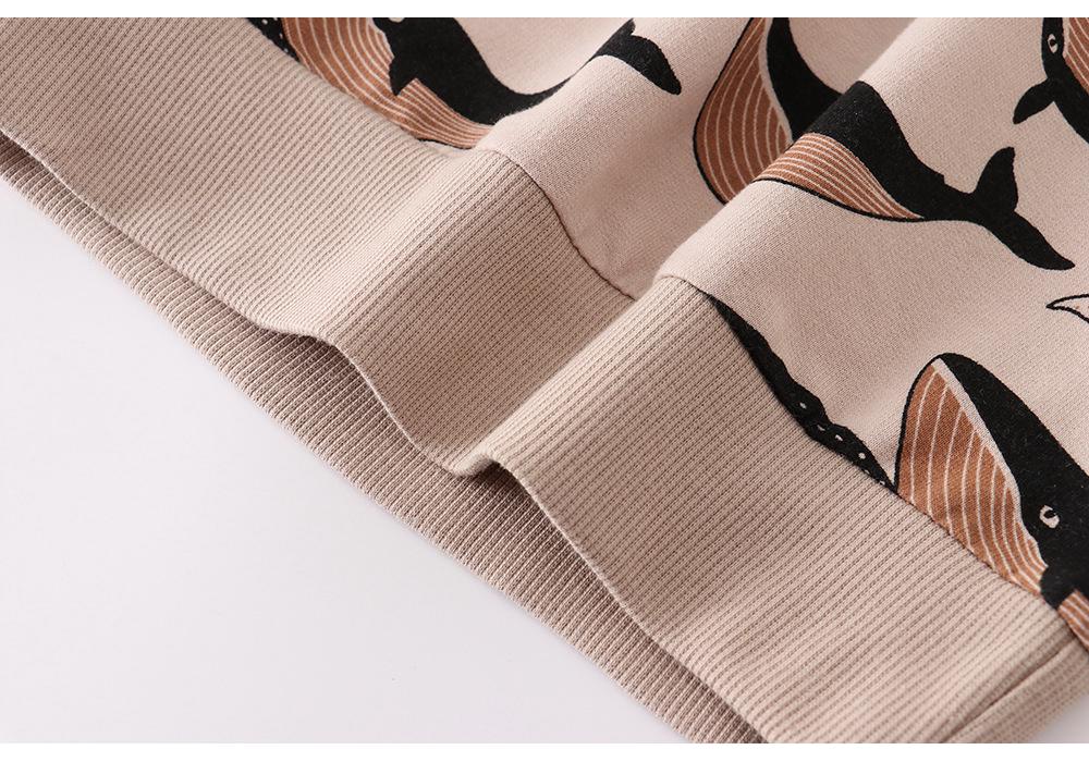 European Style Cotton Long Sleeve Hoodie for Boys - Autumn/Winter