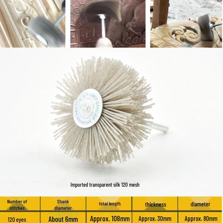 Nylon Abrasive Polishing Wheel for Wood and Furniture Carving