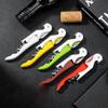Multi-Functional 2 In 1 Bottle Openers Stainless Steel Wine Cork Screw Corkscrew Beer Cap Remover Kitchen Gadget Bar Accessories 6