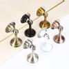 Door Stopper Steel Wind-Proof Anti-rust Doorstop Water-proof Stronger Indoor Furniture Hardware Bathroom Toilet Bedroom