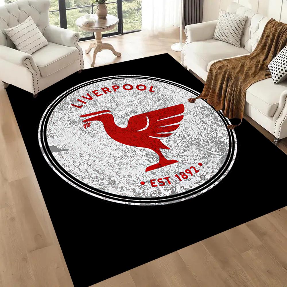 Liverpool Football Club Floor Mat Perfect For Decorate Room Dining Room Outdoor Game Room Antislip Rug Decorate Offices Spiritual Gift