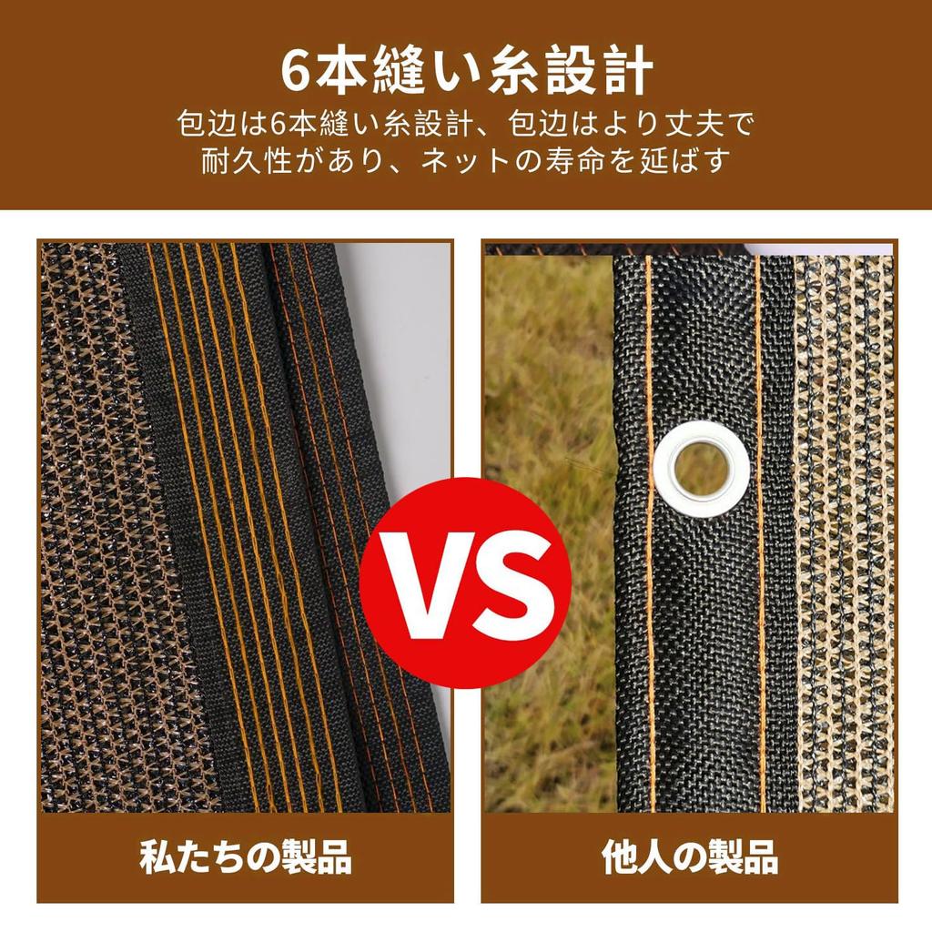 Chen Yang Xiaoten Shade Sunshade for Outdoor Agriculture and Made of Provides UV Perfect for and Sizes Include and 3M5M Netting, Coffee-Colored,