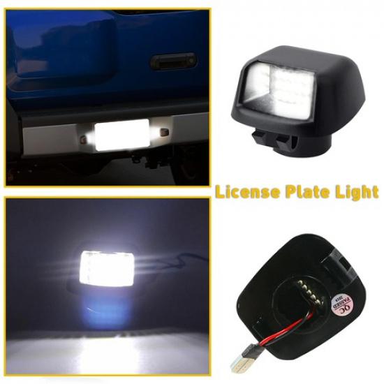 AUXITO LED Light License Plate Lamp For 07-19 Nissan Frontier 07-15 Titan Xterra