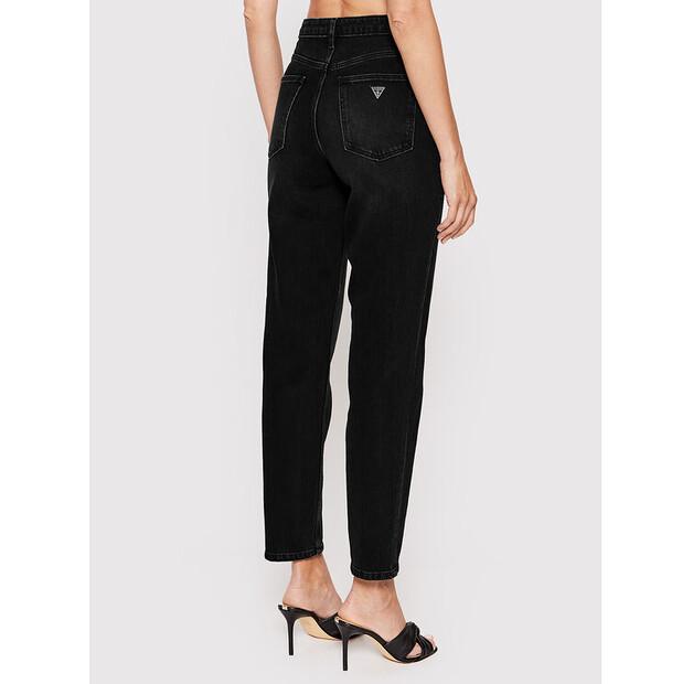 Джинсы Guess W2YA21 D4QD1 черный Mom Fit