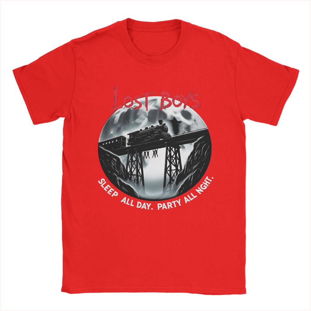 The Lost Boys T Shirt Summer Cotton T Shirts For Mens Hip Hop Print Tshirt Shortsleeve Vintage Tees