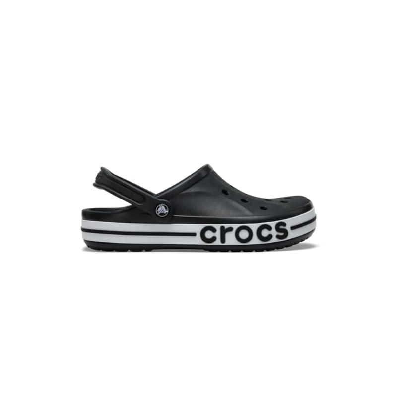 [Crocs] Bayaband Clog Sandals, Black, Size 27.0 Cm