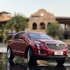 1:32 Cadillac XT5 SUV Alloy Car Model Diecasts Metal Toy Vehicles Car Model Simulation Sound and Light Collection Toy Gift