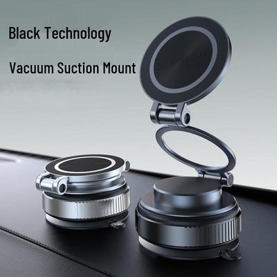 360° Rotating Magnetic Car Mount & Foldable Phone Holder
