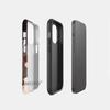 Hot-selling Splicing Illustration Mobile Phone Case Iphone15plus Film Two-in-one Apple 16 Matte Protective Case