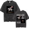 Cowboy Carter Beyonce Tour  Vintage Washed T Shirts Men Women Hip Hop Harajuku Oversized Tshirt Summer Clothing Cotton Tees