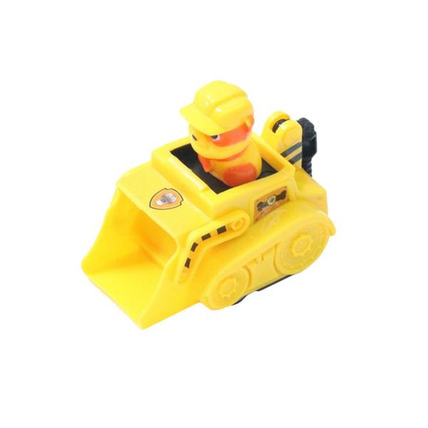 6PCS Rennauto Paw Patrol Hunde Marshall Rubble Rocky Chase Skye Kinderspielzeug Geschenke