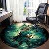 1pc Legend Zelda Office Round Area Rug, Under Office Chairs Bedroom Living Room Home Decor, Room Decoa1016249