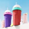 Practical Slushies Maker with Detachable Lid for Beverages Travel Friendly Squeeze Ice Slush Cup For Cold Drink Use