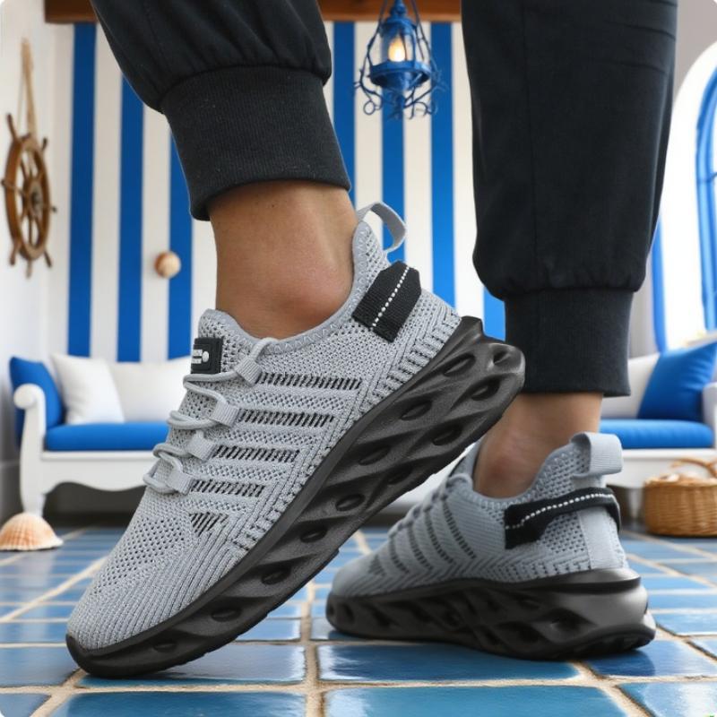 Women'S Fashion Casual Sneakers Stylish Breathable Running Shoes Lightweight Nordic Walking Practical Personality Sneakers Men