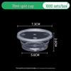 Round Disposable Sauce Cups - 25/50/100ml | Portioning & Takeaway Containers