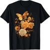 Vintage Flowers Floral Pressed Flower T-Shirt
