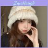 Knit Fisherman Hat For Women Winter Warm Beanie With Ear Protection For Casual Wear